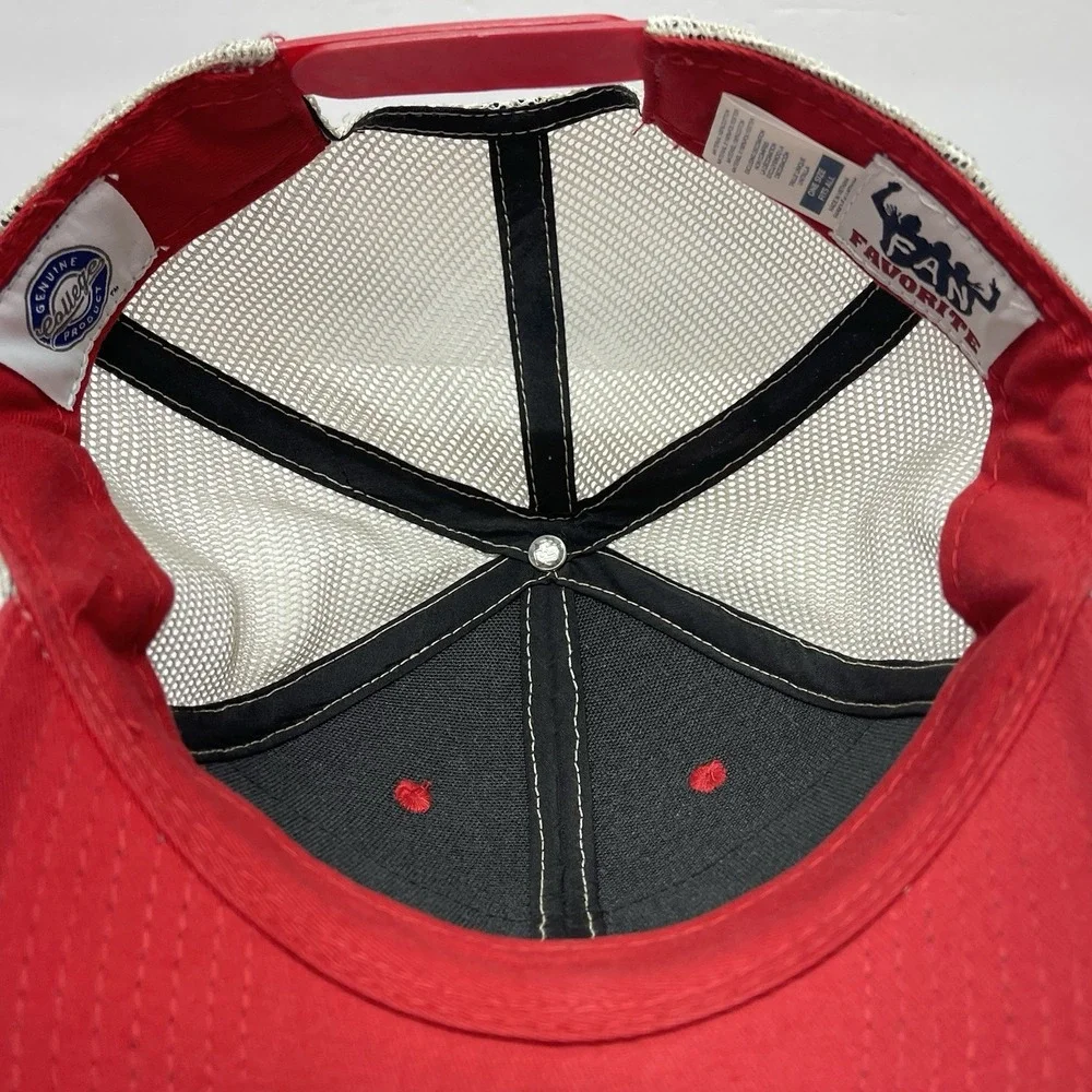 Georgia Bulldogs Trucker Hat Unisex Adult Red Snapback NCAA